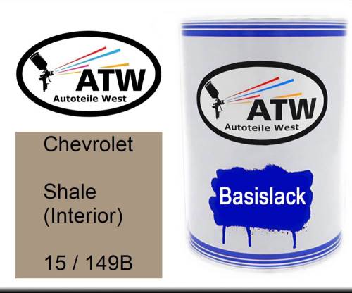 Chevrolet, Shale (Interior), 15 / 149B: 500ml Lackdose, von ATW Autoteile West.